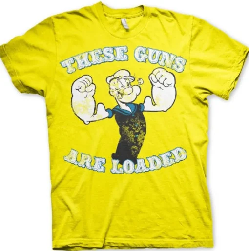 Popeye - These Guns Are Loaded T-Shirt