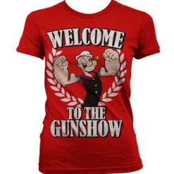 Popeye - Welcome To The Gunshow Girly T-Shirt