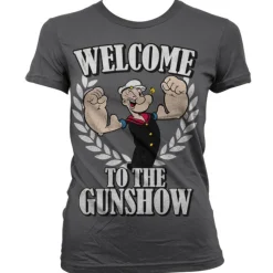 Popeye - Welcome To The Gunshow Girly T-Shirt