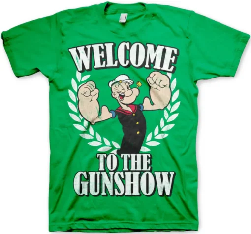Popeye - Welcome To The Gunshow T-Shirt