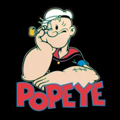 Popeye Color-Off Sticker
