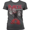 Popeye Distressed Sailor Man Girly T-Shirt