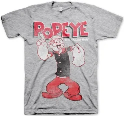 Popeye Distressed Sailor Man T-Shirt
