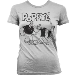 Popeye Group Girly T-Shirt