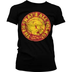 Porky Pig - That's All Folks! Girly Tee
