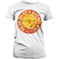 Porky Pig - That's All Folks! Girly Tee