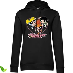Powerpuff Girls Heart Girls Hoodie