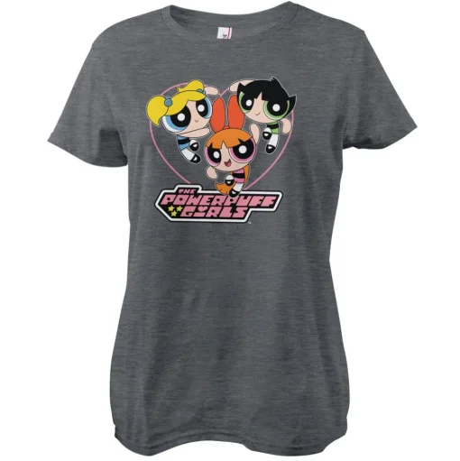 Powerpuff Girls Heart Girly Tee