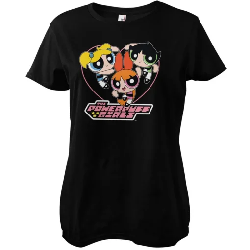 Powerpuff Girls Heart Girly Tee