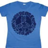 Psychedelic Peace Sign Girly T-shirt