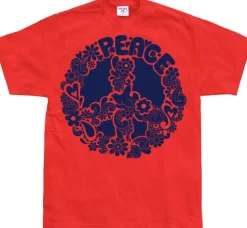 Psychedelic Peace Sign T-Shirt