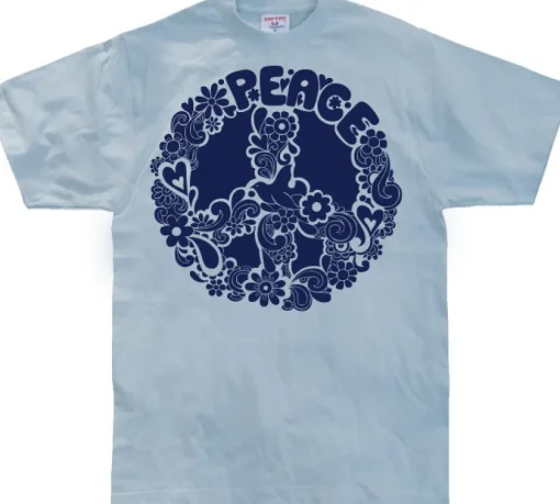 Psychedelic Peace Sign T-Shirt