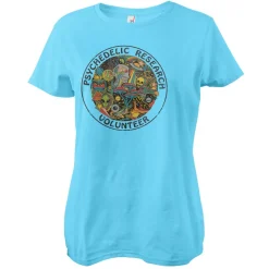 Psychedelic Research Volunteer Girly Tee