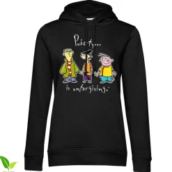 Puberty... Is Unforgiving Girly Hoodie