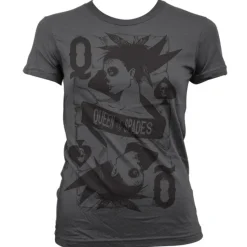 Queen Of Spades Girly T-Shirt
