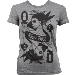 Queen Of Spades Girly T-Shirt