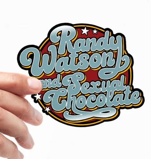 Randy Watson and Sexual Chocolate Sticker