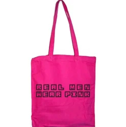 Real Men Wear Pink Tote Bag