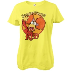 Red - Fragggrrrl Power Girly Tee