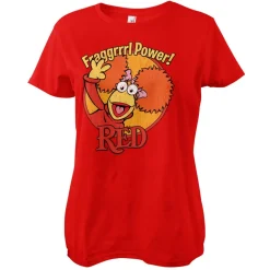 Red - Fragggrrrl Power Girly Tee