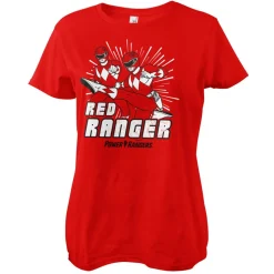 Red Ranger Girly Tee