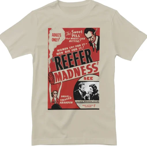 Reefer Madness Vintage Poster T-Shirt