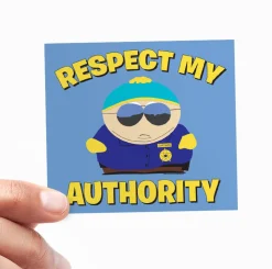 Respect My Authority Sticker