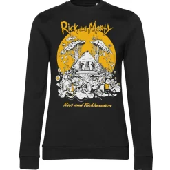 Rest And Ricklaxation Girly Sweatshirt