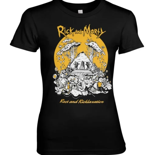 Rest And Ricklaxation Girly Tee