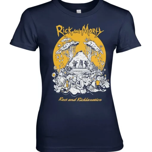 Rest And Ricklaxation Girly Tee