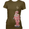 Retro Robotwalk Girly Tee