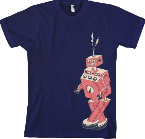 Retro Robotwalk T-Shirt