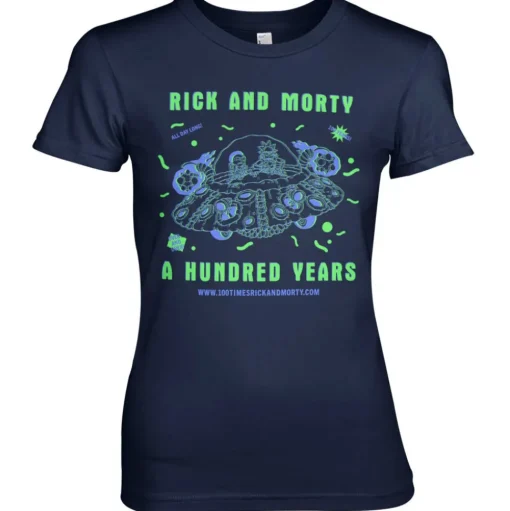 Rick And Morty - A Hundred Years Girly Tee