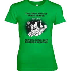 Rick And Morty - Distressed Beacons Girly Tee