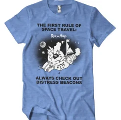 Rick And Morty - Distressed Beacons T-Shirt