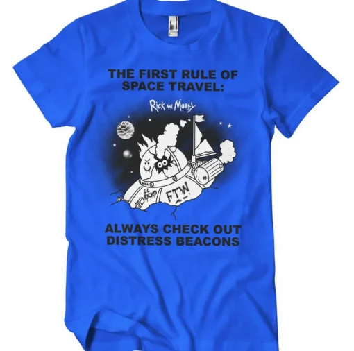 Rick And Morty - Distressed Beacons T-Shirt