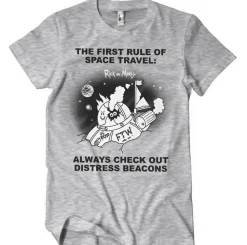 Rick And Morty - Distressed Beacons T-Shirt
