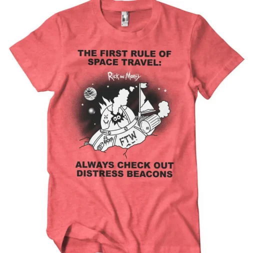 Rick And Morty - Distressed Beacons T-Shirt