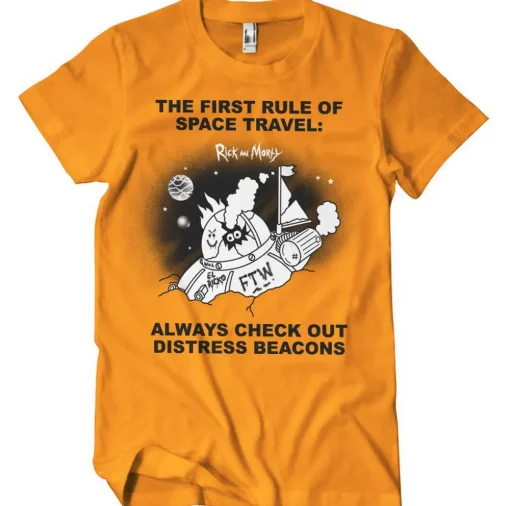 Rick And Morty - Distressed Beacons T-Shirt