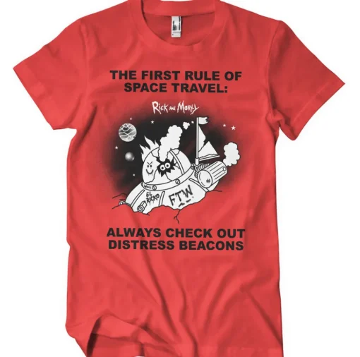 Rick And Morty - Distressed Beacons T-Shirt