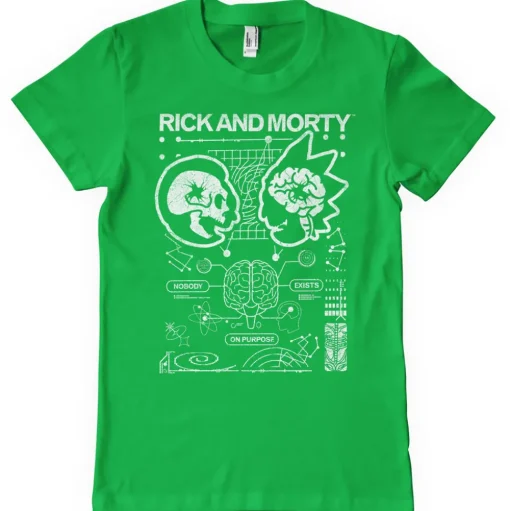 Rick and Morty - Nobody Exists On Purpose T-Shirt