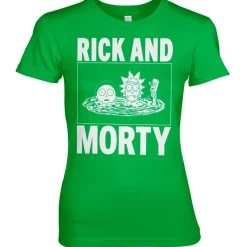 Rick And Morty Girly Tee