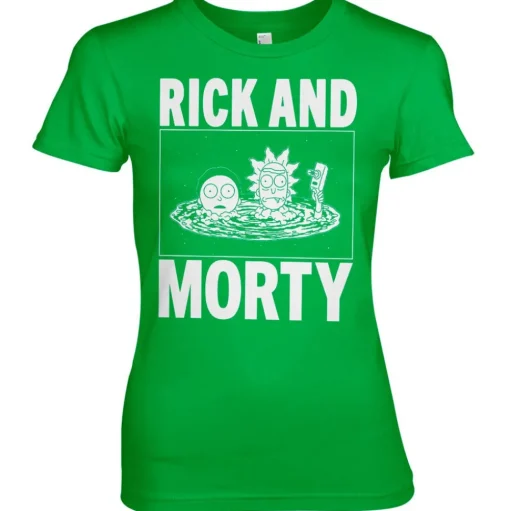 Rick And Morty Girly Tee