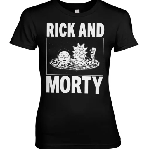 Rick And Morty Girly Tee
