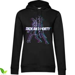 Rick And Morty Glitch Girls Hoodie