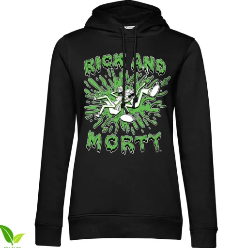 Rick And Morty Splash Girls Hoodie