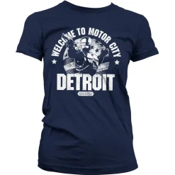 Robocop - Welcome To Motor City Girly Tee