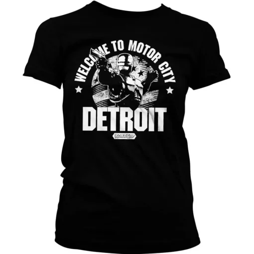 Robocop - Welcome To Motor City Girly Tee