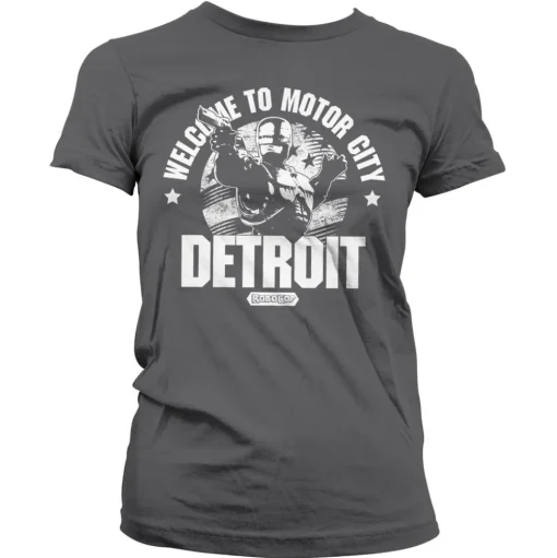 Robocop - Welcome To Motor City Girly Tee