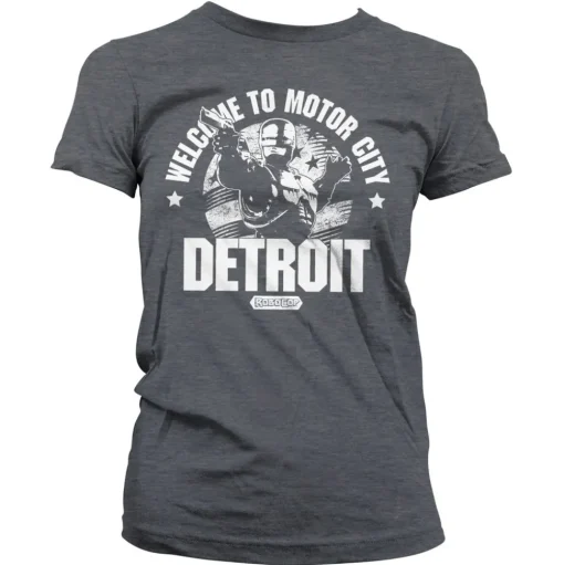 Robocop - Welcome To Motor City Girly Tee